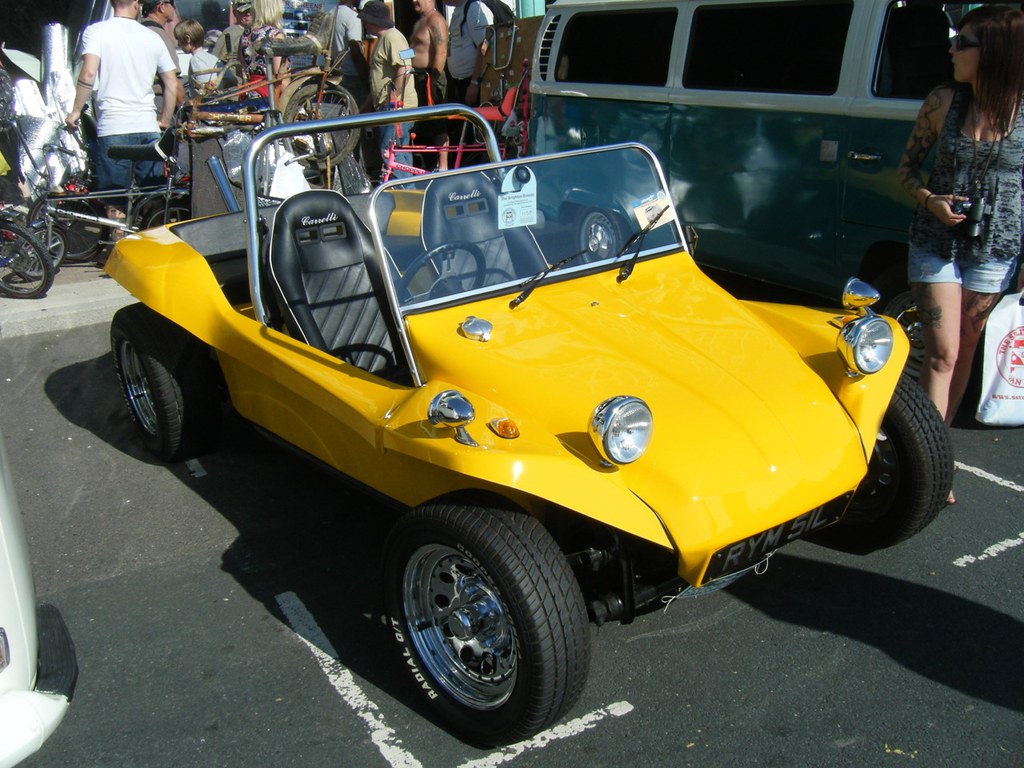 yellow beach buggy