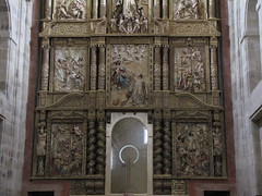 Monasterio de Santa María de Montederramo - Parte inferior del retablo mayor