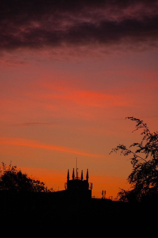St Peters church at dawn