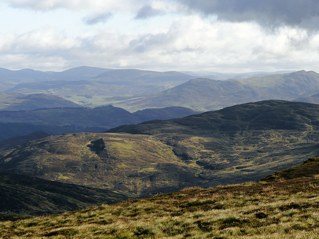 View Towards The Grampians And Cairngorms September 2011