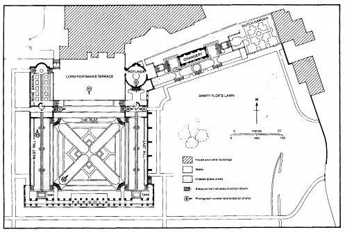 Hestercombe Map Hestercombe | Graphic plan of Hestercombe Gardens showing th… | Flickr