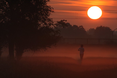 Sonnenaufgang 7 by Heiko S., natur karlsruhe sonne sonnenaufgang neureut