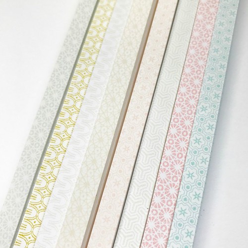 Little Circles Motif Print Quilling Strips | by all things paper