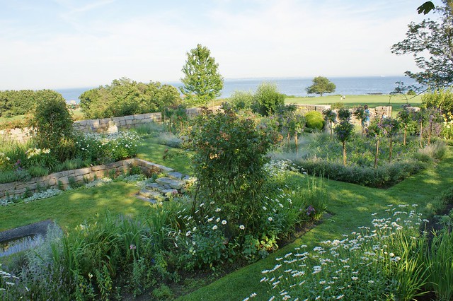 Walled Garden with an ocean view