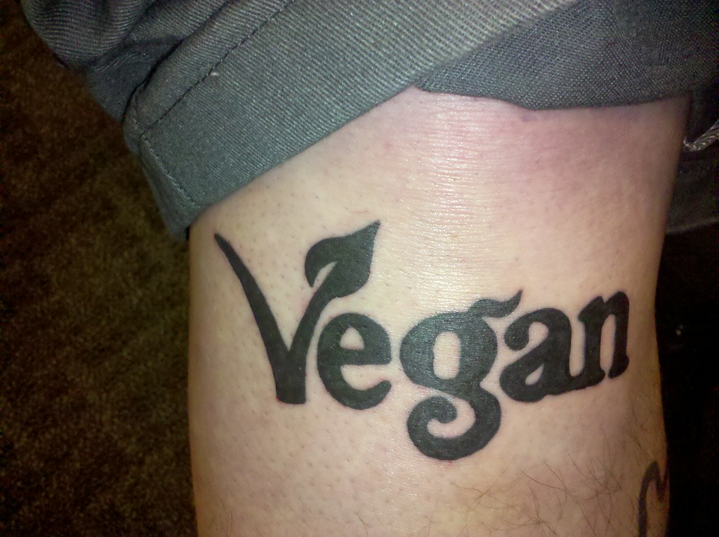 Vegan Tattoo 08232011 | Vegan Tattoo 08232011 | Flickr