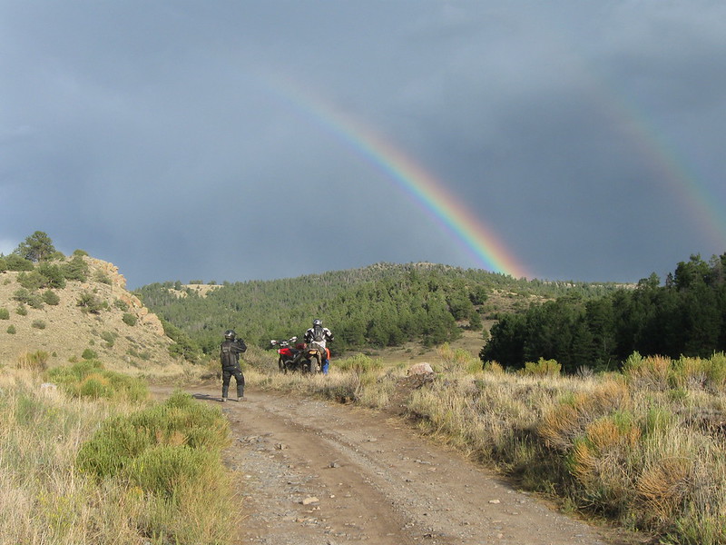 Rainbow east of Salida, CO