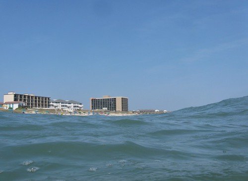 ocean beach hotel pier waves northcarolina east atlanticocean atlanticbeach
