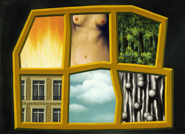 Magritte, Rene  (Belgian, 1897-1967)  - The six elements  - 1929