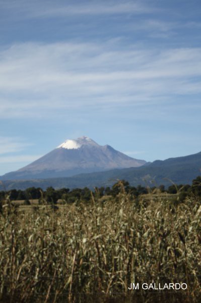 Puebla - El Popocatepetl