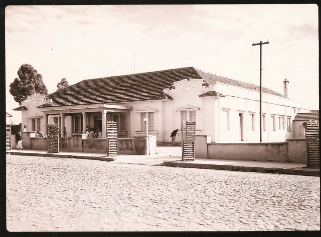 EFG-HF01 Acervo “Foto Geraldo”, Arquivo Municipal Araguari MG. Hospital Ferroviário, 20-05-1957