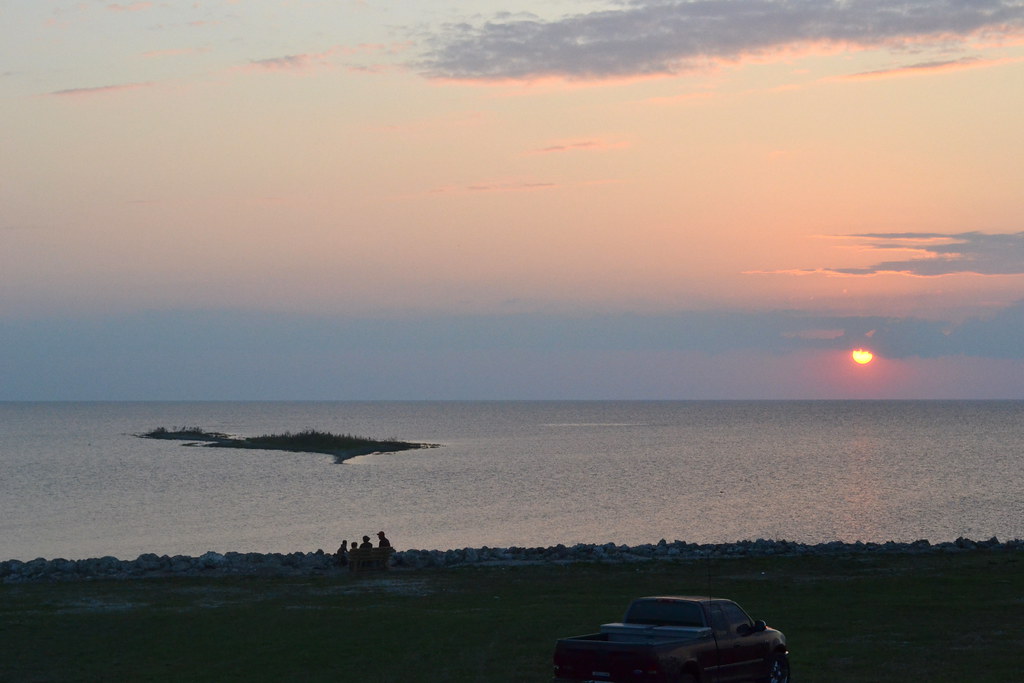 Sunset at Lake Okeechobee. Photo by Katherine Bowman; (CC BY 2.0)