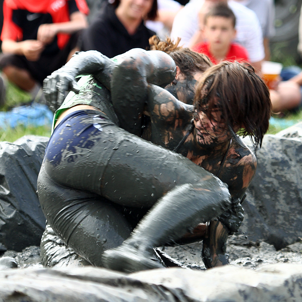 More ladies Mud-Wrestling.
