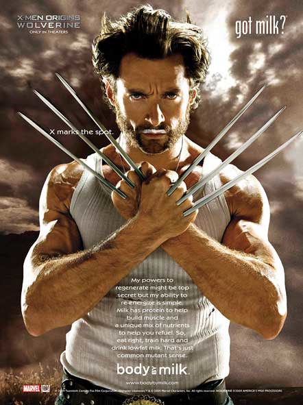 Got Milk? - X-Men Origins: Wolverine (2009)