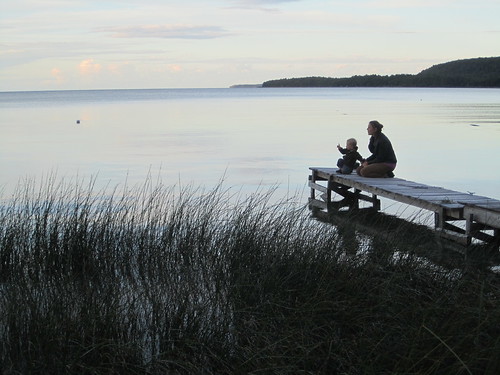 canada water bay dock greatlakes motherhood brucepeninsula hopebay