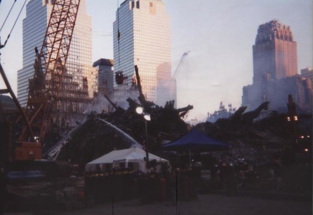 Sunrise on Ground Zero II , Sept 27-2001