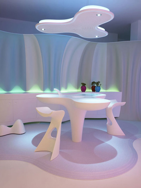 Sustainable Home with DuPont Corian by Karim Rashid, photo via Archithings