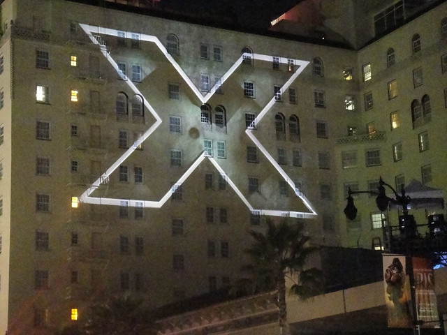 X-Men First Class Video Wall @ the Roosevelt Hotel, Hollywood