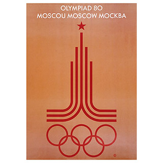 Moscow 1980 Olympic poster