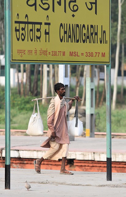 Inde - Punjab - Gare de Chandigardh