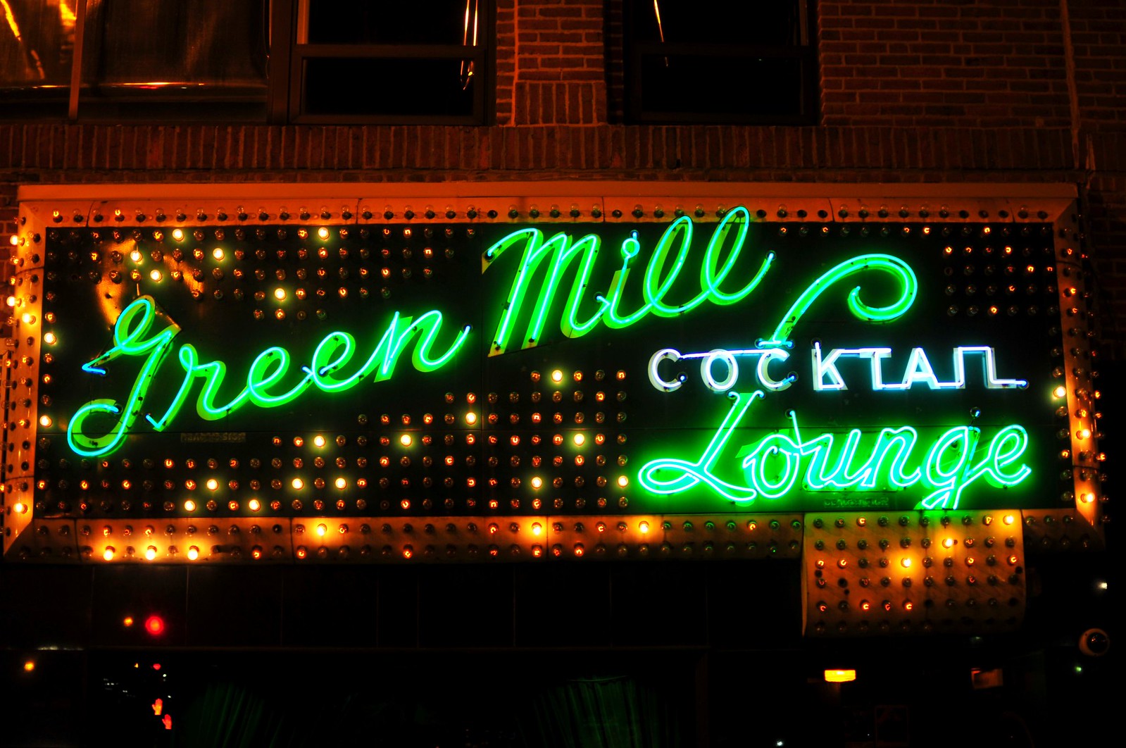 Green Mill Cocktail Lounge - 4802 North Broadway, Chicago, Illinois U.S.A. - September 17, 2011