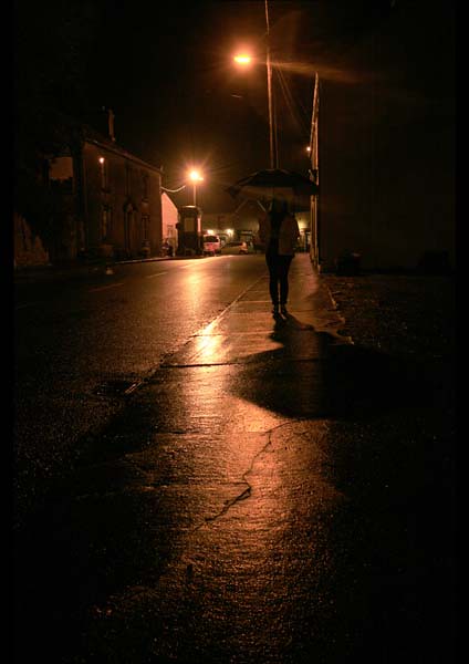 wet street