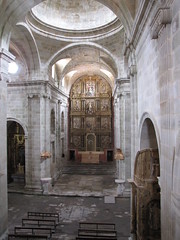 Monasterio de Santa María de Montederramo - Interior de la iglesia desde el coro