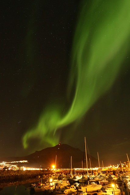 Northern lights in Narvik Norway