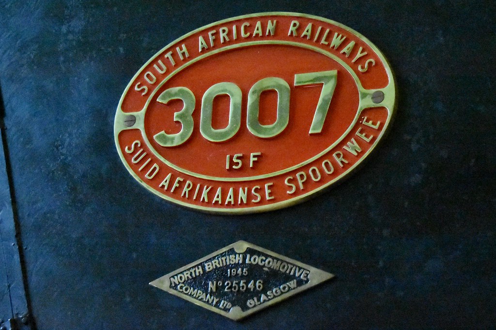 South African Railways 15F 4-8-2 - 3007