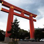 Grand Shrine Gate(鳥居) of Heian Jingu Shrine(平安神宮)
