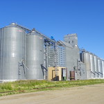 Grain Elevators Rolla, Rolette County, North Dakota