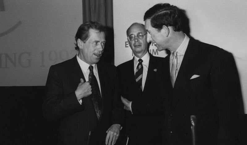 Vaclav Havel, Klaus Schwab, Prince Charles - World Economic Forum Annual Meeting 1992 | by World Economic Forum