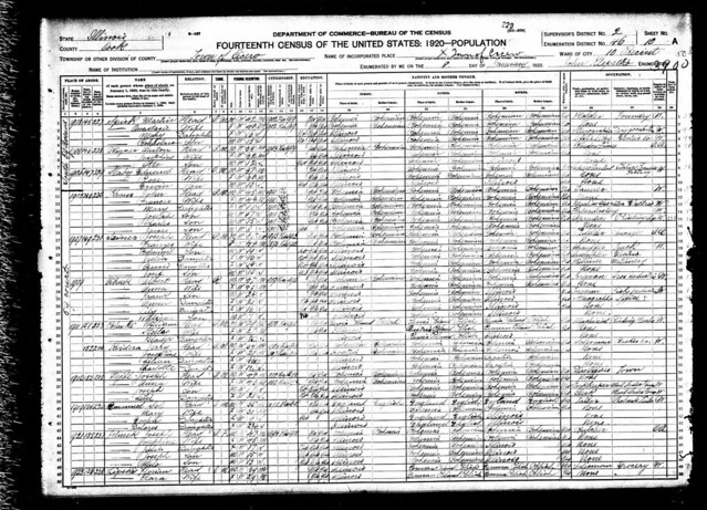 1920 census Florian