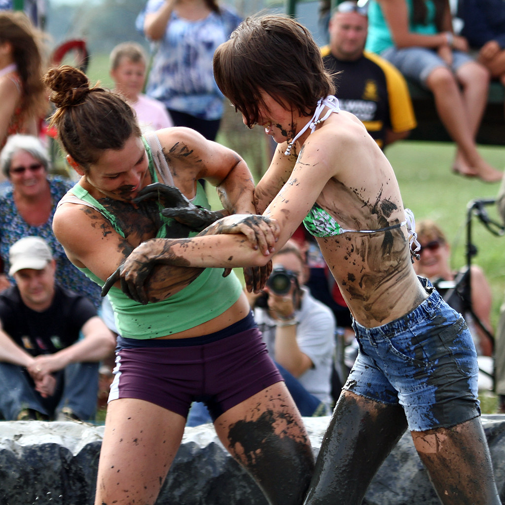 More ladies Mud-Wrestling.