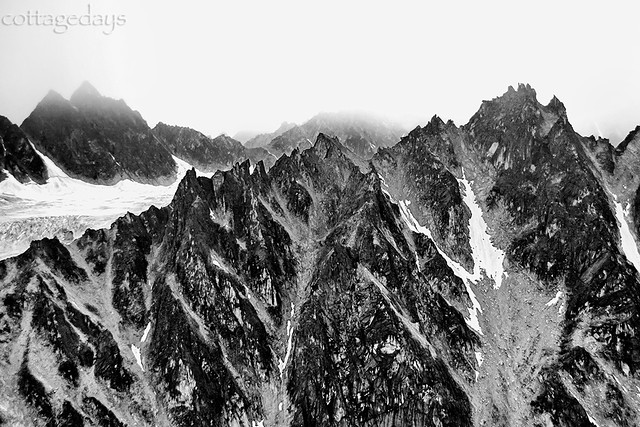 craggy Denali mountains