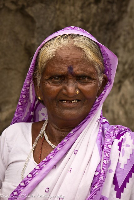 Old Lady in Ajanta