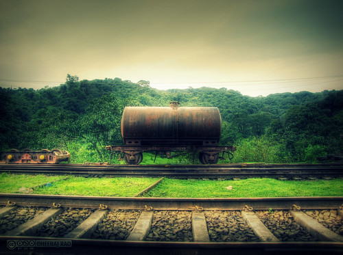 train photoshop wagon effects photography railways tanker indianrailways