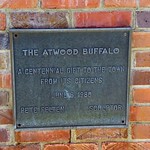 The Atwood Buffalo Plaque Atwood, Rawlins County, Kansas