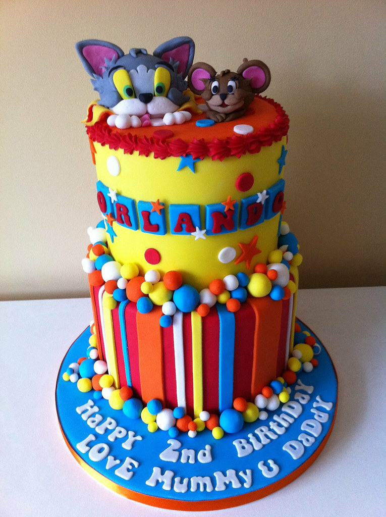 Tom & Jerry cake | Lea Layton | Flickr