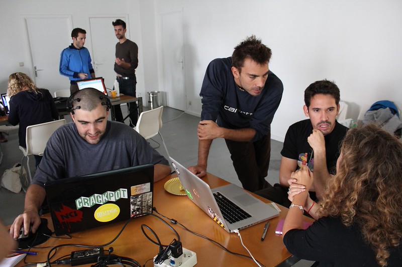 Tangible Feelings workshop at iMAL, Brussels, 2011, photo 1 of 16