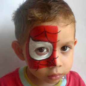Maquillaje de hombre araña | Más información en … | Flickr