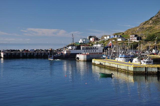 Waiting to board the Bell Island Ferry