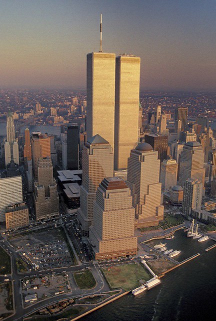 WTC: Sunset view from Blimp
