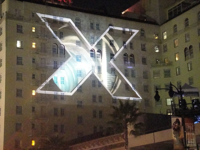 X-Men First Class Video Wall @ the Roosevelt Hotel, Hollywood