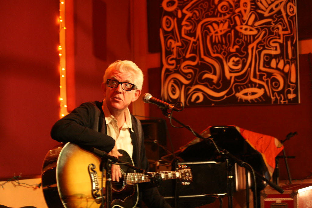 Nick Lowe at the Living Room WFUV Show