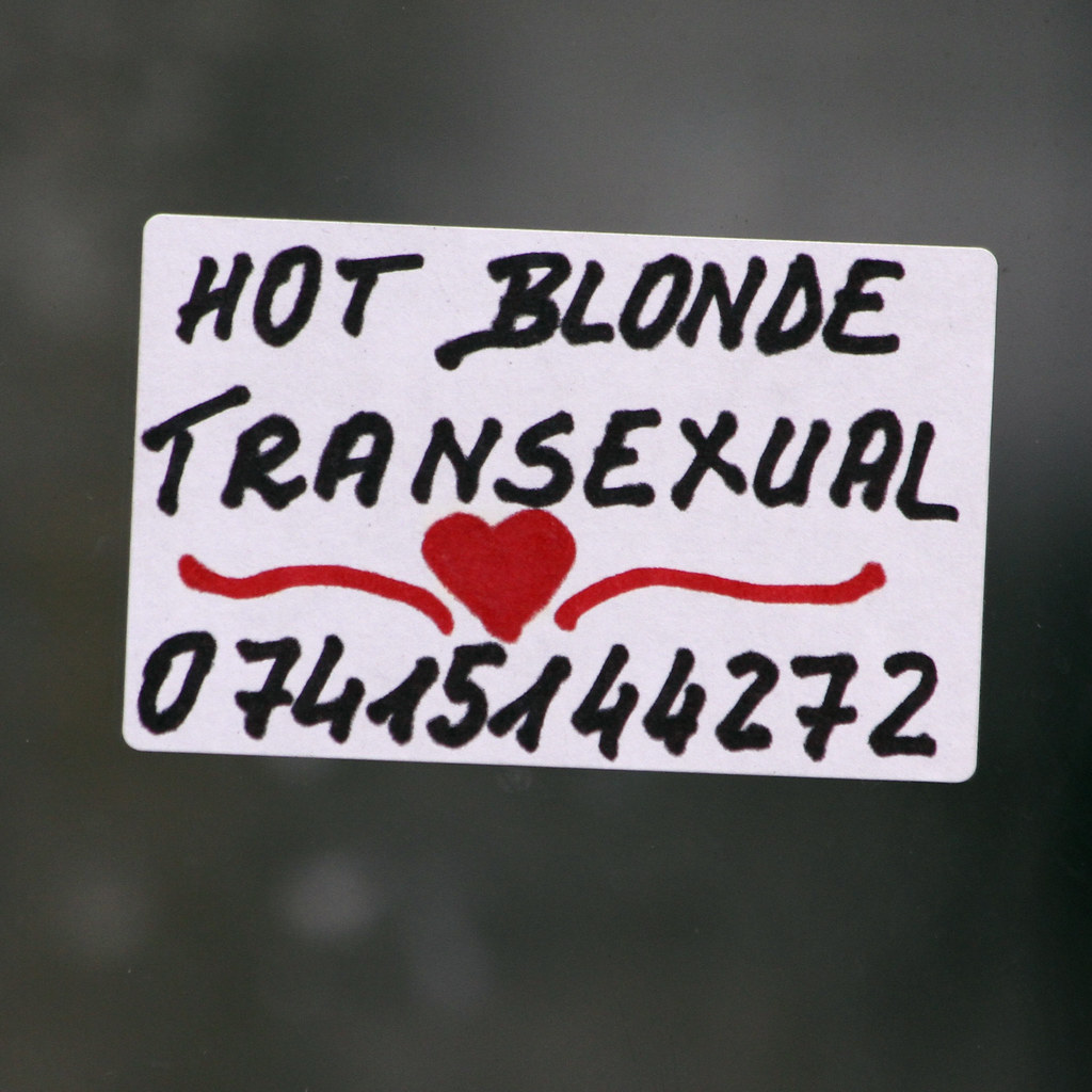 Hot Blonde Trannies