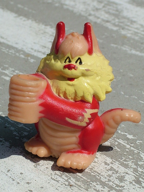 Vintage 1985 Snarf Pencil Topper Thunder Cats 