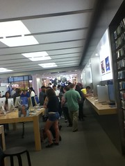At Apple Store