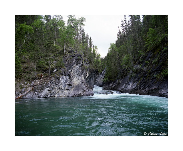 Wicked River Falls, Williston Lake, B.C.