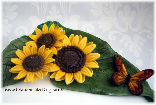 sunflower & monarch butterfly (2)