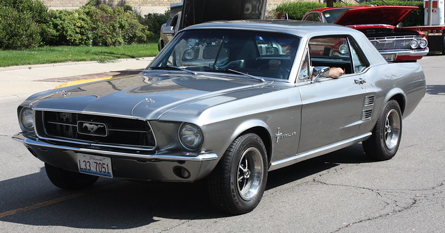 The Parade with 1965 Mustang
